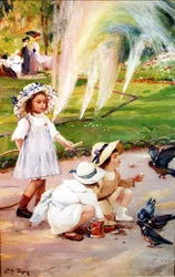 Dans le parc
