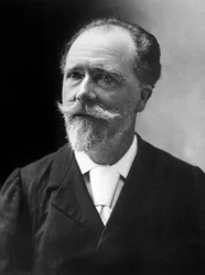 Pierre Paul Léon Glaize (1848-1932), peintre français, photo par Nadar, collection Félix Potin