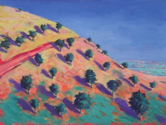 North Hill, Malvern (acrylique sur carton)