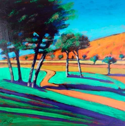 Son Vida, 2024 (acrylique sur panneau)