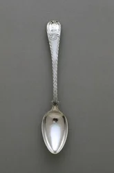 Cuillère à thé, vers 1765-1790
