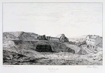 Bastion 66, siège de Paris, 1870-1871