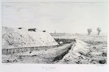 Haute Brugeres, siège de Paris, 1870-1871