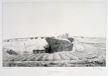Moulin Saquet, siège de Paris, 1870-1871