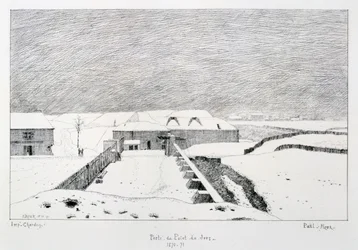 Porte du Point du Jour, siège de Paris, 1870-1871