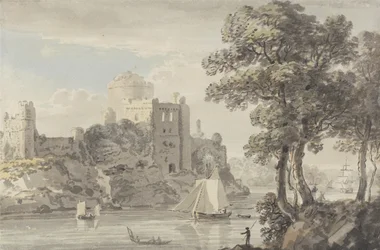 Un château sur la rivière