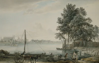 Vue du collège d