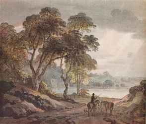 Paysage, vers 1780
