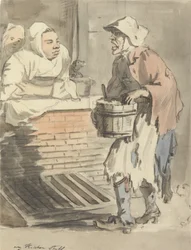 Les cris de Londres - Des déchets de cuisine