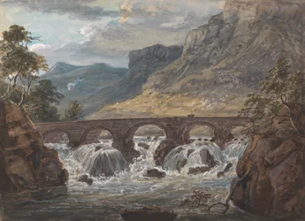 Pont-y-Pier près de Llanroost, Denbighshire
