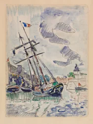Bateau au port