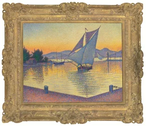 Le Port au soleil couchant, Opus 236 (Saint-Tropez)