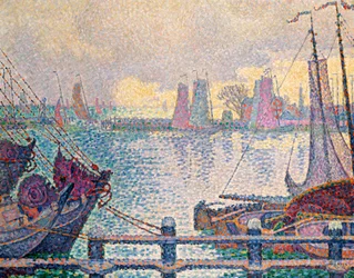 Le port de Volendam, 1896