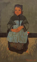 Fille bretonne, Marie Francisaille, 1896