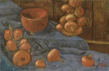 Nature morte avec des oignons, vers 1896