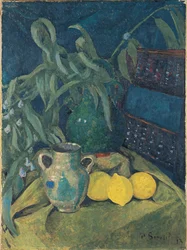 Synchronie en vert, 1913