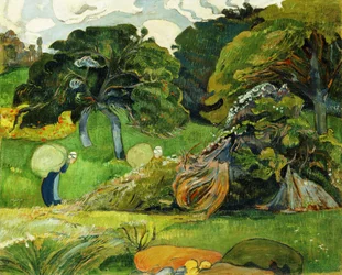 Les Deux Lavandières, c. 1892