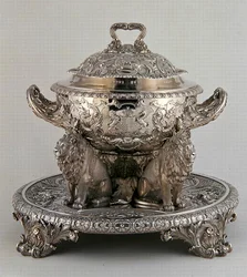 Soupière, fabriquée par Rundell, Bridge and Rundell