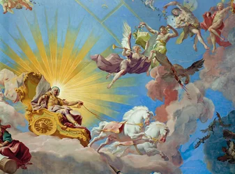 Fresque au plafond Apothéose de l