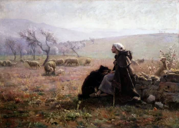 Printemps, vers 1877 (huile sur toile)