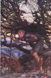 Et pourtant je dois maudire, illustration de La Tempête, 1908