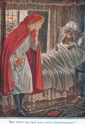 «Que vous avez de grands yeux, grand-mère», Le Petit Chaperon rouge, 1925