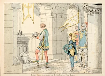 Illustration tirée du livre "Jeanne d