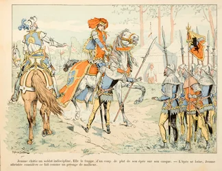 Illustration tirée du livre « Jeanne d