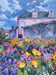 Une maison de jardin pleine de vie