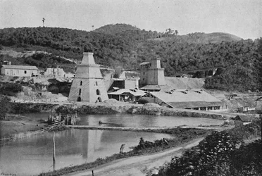 Os Fornos de Calieras, fours à chaux, 1895