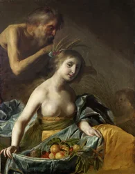 Vertumne et Pomone, milieu du 17ème siècle