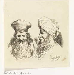 Deux têtes d