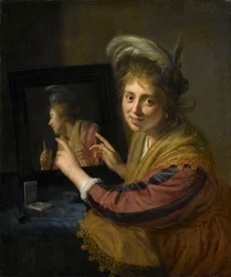 La fille au miroir