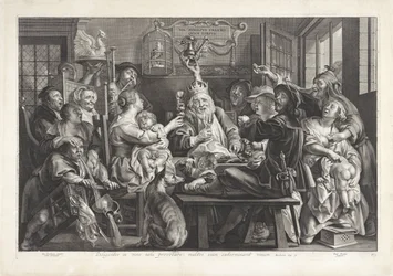 Le roi boit (Épiphanie)