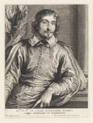 Portrait de Cesare Alessandro Scaglia