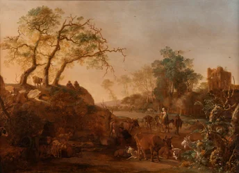 La Fuite en Égypte, 1644