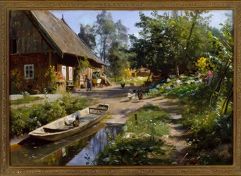 Jour ensoleillé à la campagne