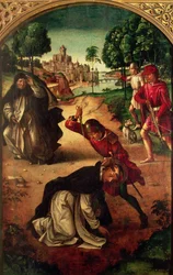 Assassinat de saint Pierre de Vérone, fin du XVe siècle