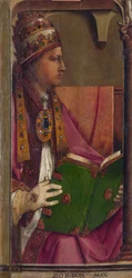Pie II, dimensions : 116x52, vers 1473-1475, Galerie nationale des Marches, Urbino