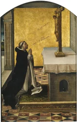 Saint Pierre Martyr en prière, 1493-1499