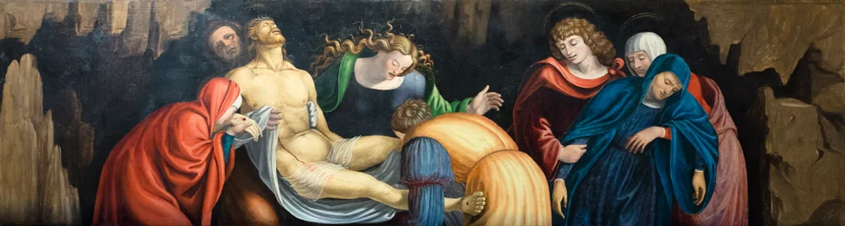 La mise au tombeau du Christ