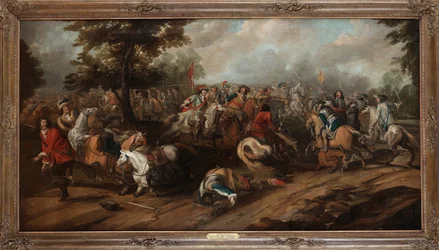 La bataille de Breitenfeld