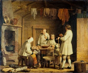 Gens de Mora en Dalécarlie, vers 1800