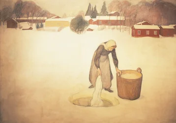 Finlande, La blanchisseuse