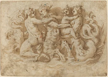 Tritons et nymphes