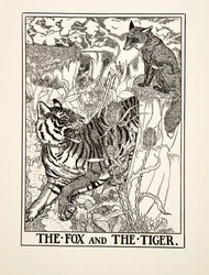 Le Renard et le Tigre, des Cent fables d