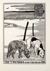 Les Deux Chiens et l