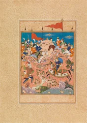Scène de bataille