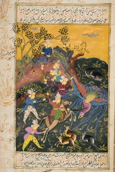 Scène de chasse