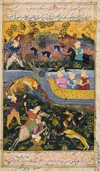 Scène de chasse